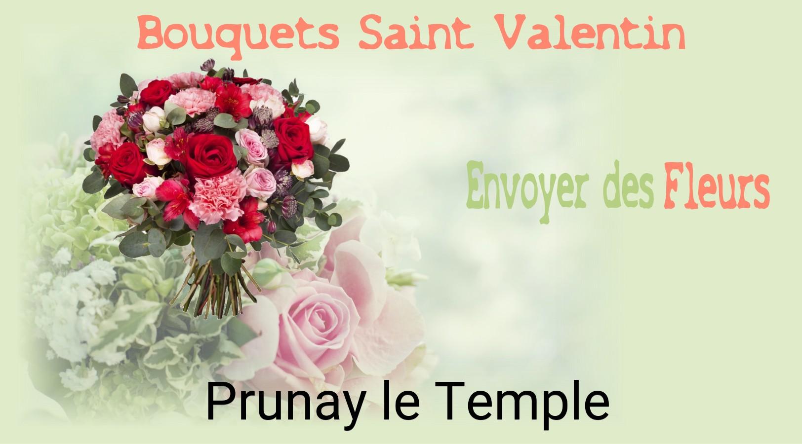 Roses de Saint-Valentin livrées à Prunay-le-Temple